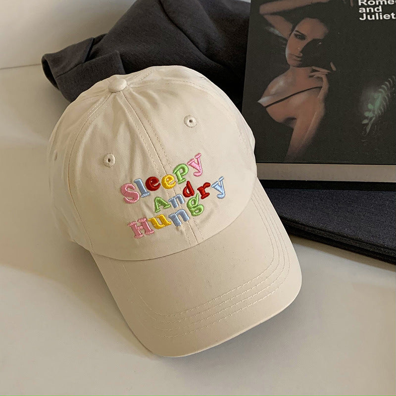 Damen Relaxed Baumwoll Baseballcap mit verspielter Stickerei Brehn