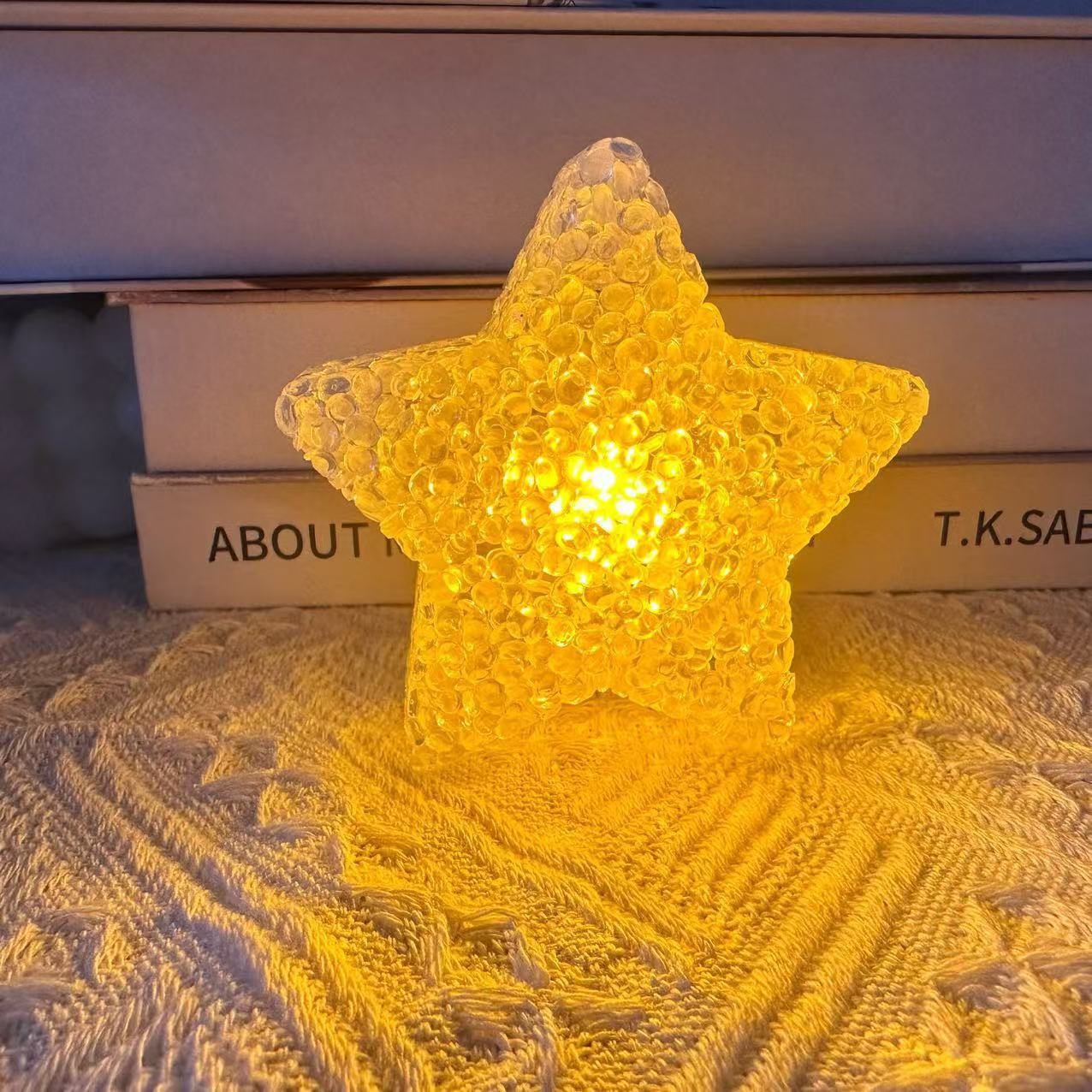 LED Frosted Acrylic Star Ambient Night Lamp Brehn
