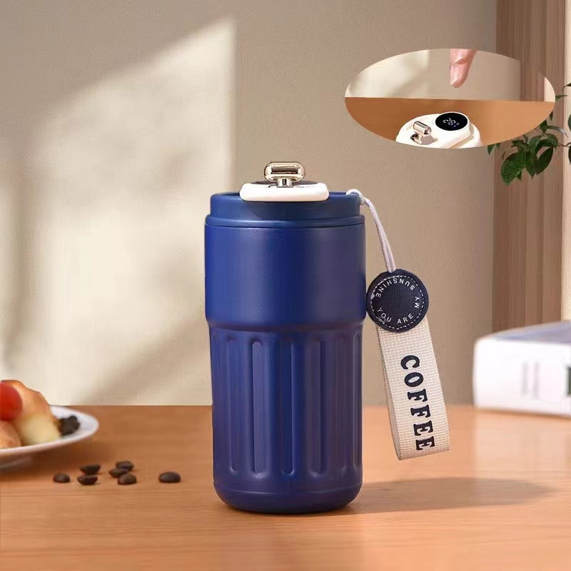 Unisex isolierter Kaffeebecher mit praktischem Deckel Brehn