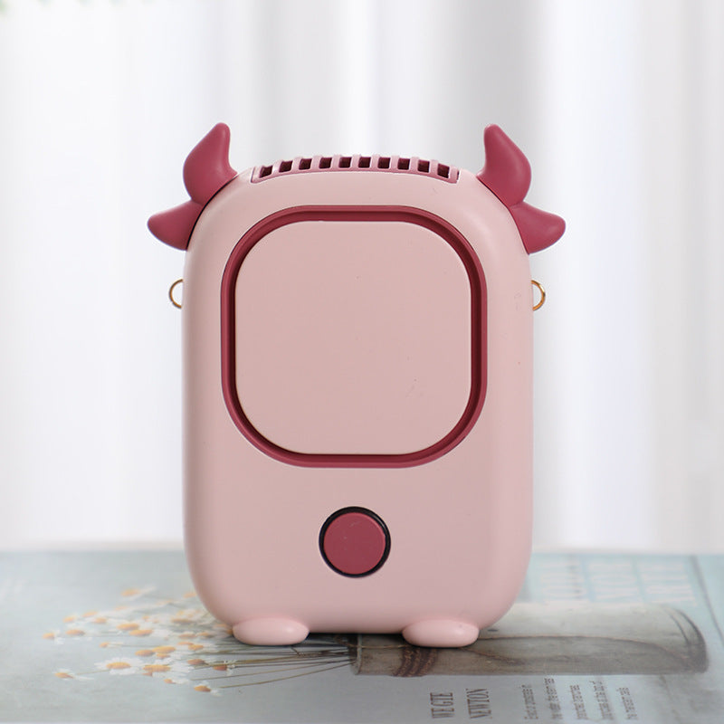 Mini tragbarer USB-Fan in Form einer Kuh Brehn
