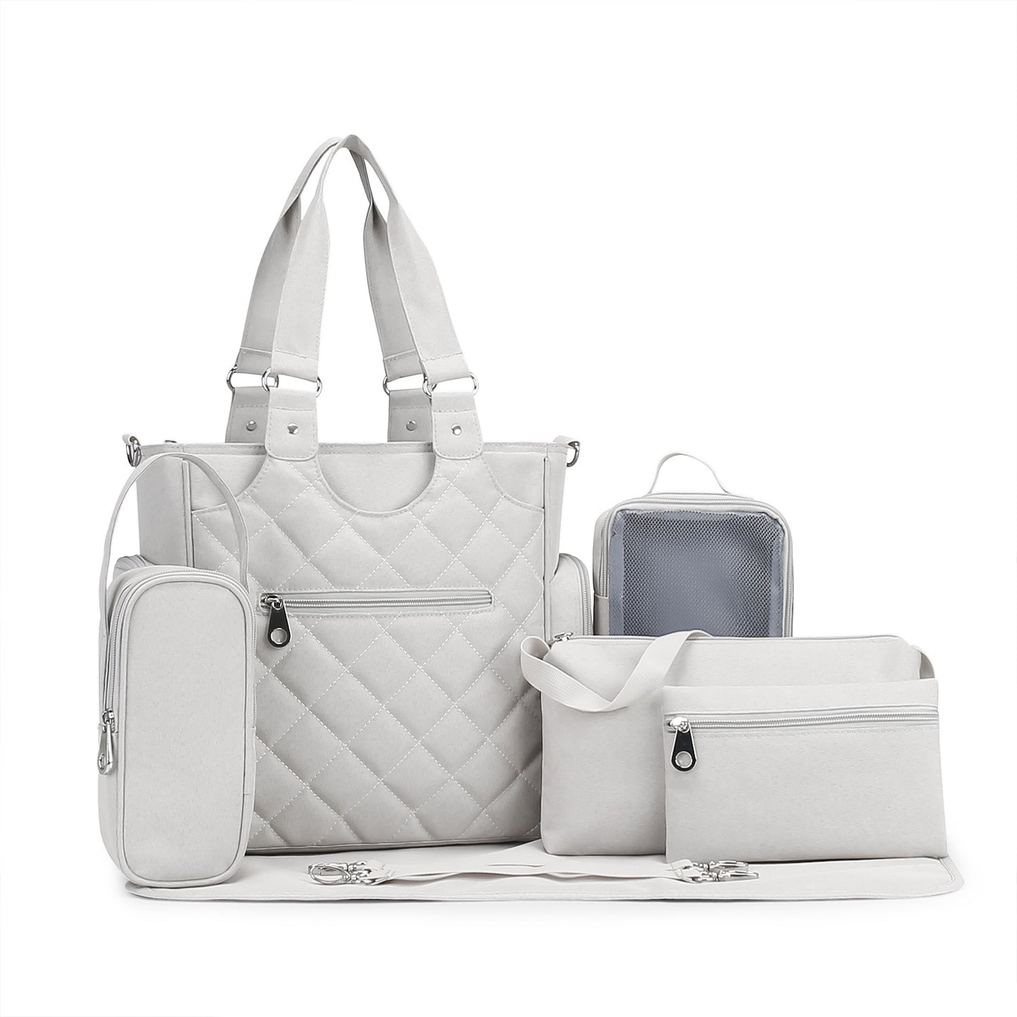 All-In-One Wickeltasche mit Multifunktionalem Zubehör Brehn