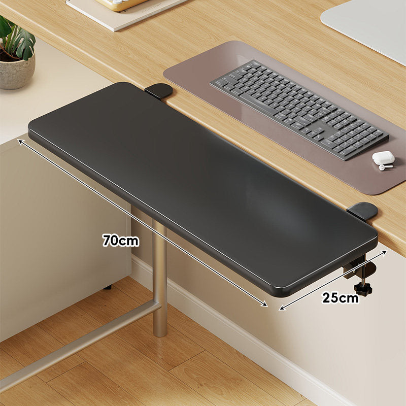 Unter-Tisch Gleitschienen-Tastaturablage und Schreibtischverlängerung mit sanfter Gleitmontage