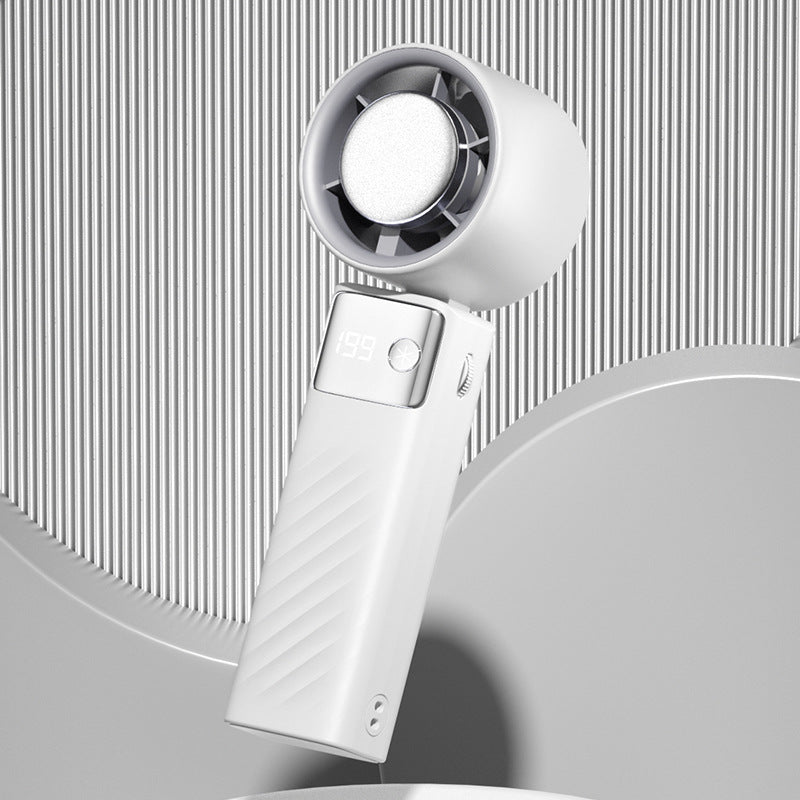 Damen Tragbarer Handventilator mit digitaler Anzeige Brehn