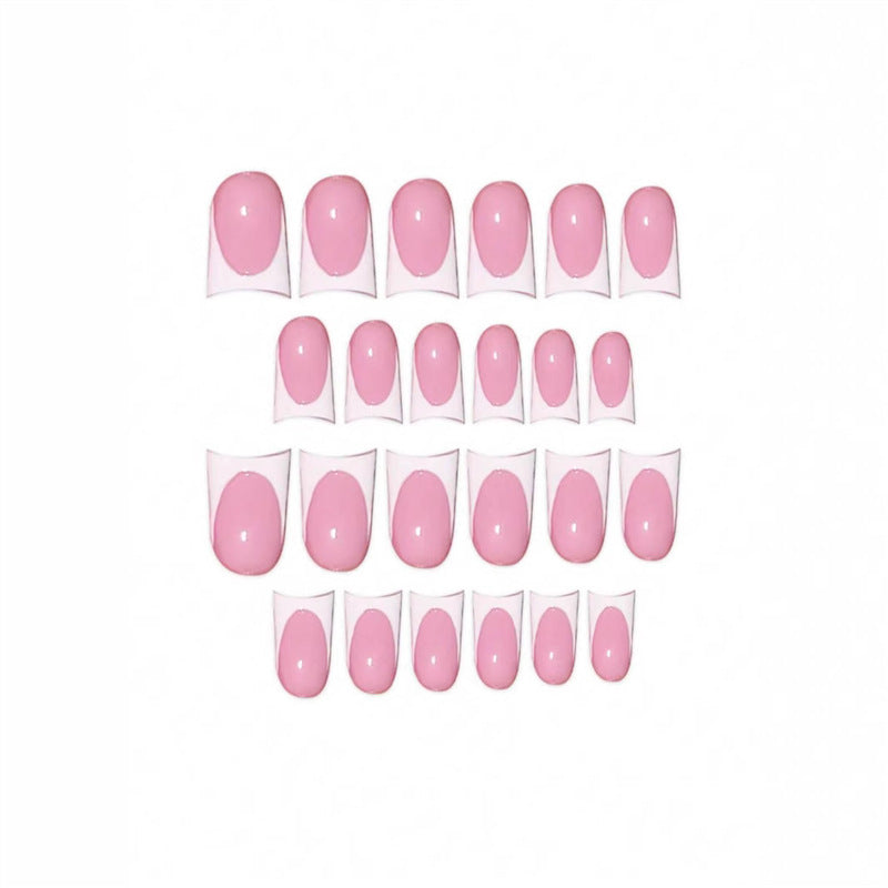 Elegante Salon-Style Druck-Nagelverlängerungen Brehn