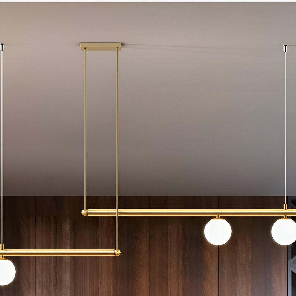 Brehn | Nordic Glass Linear Luxus Pendelleuchte
