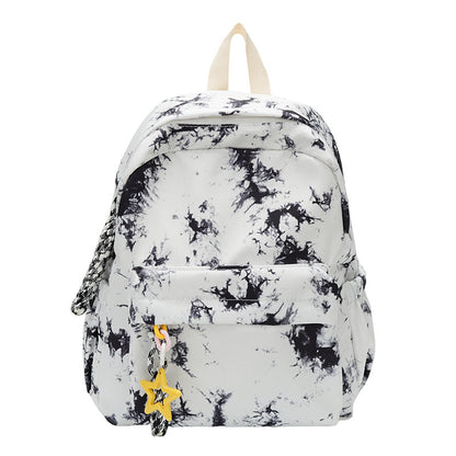 Stylischer Marmorprint-Rucksack