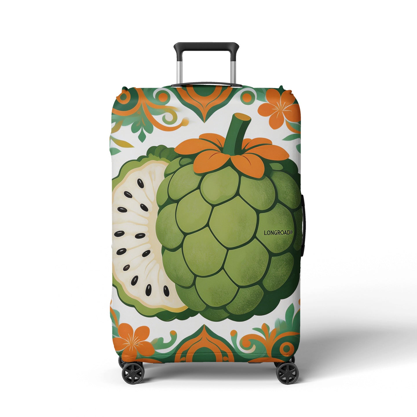 Damen Koffer-Hülle mit fröhlichem Obstdesign Brehn
