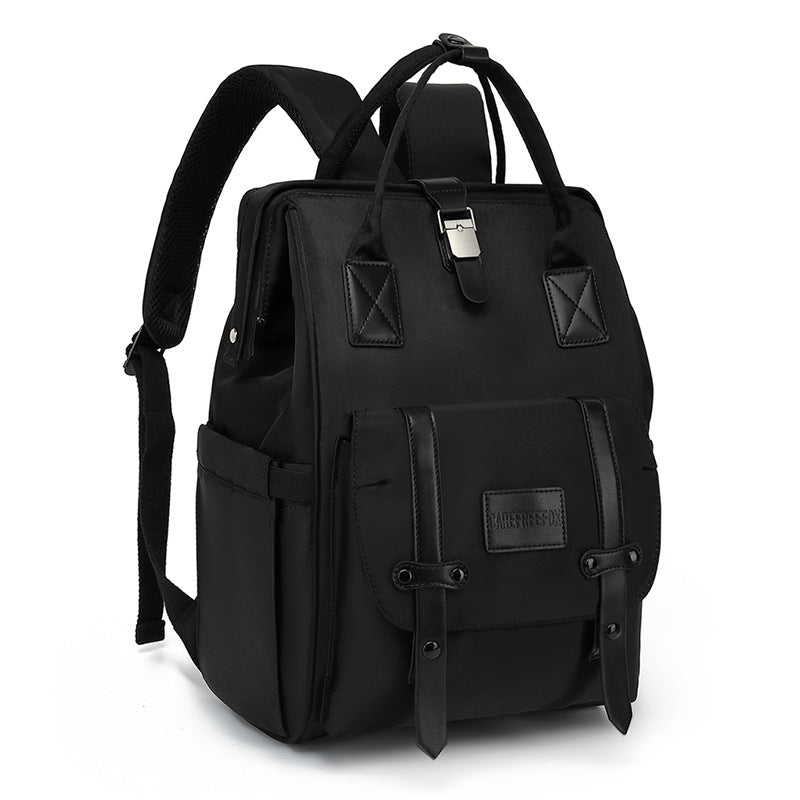 Stylischer Mehrfach-Taschen Bogen Rucksack Brehn