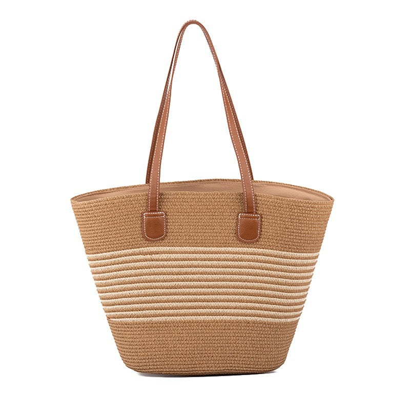 Stilvolle Strandtasche mit Dekorativem Streifenmuster Brehn