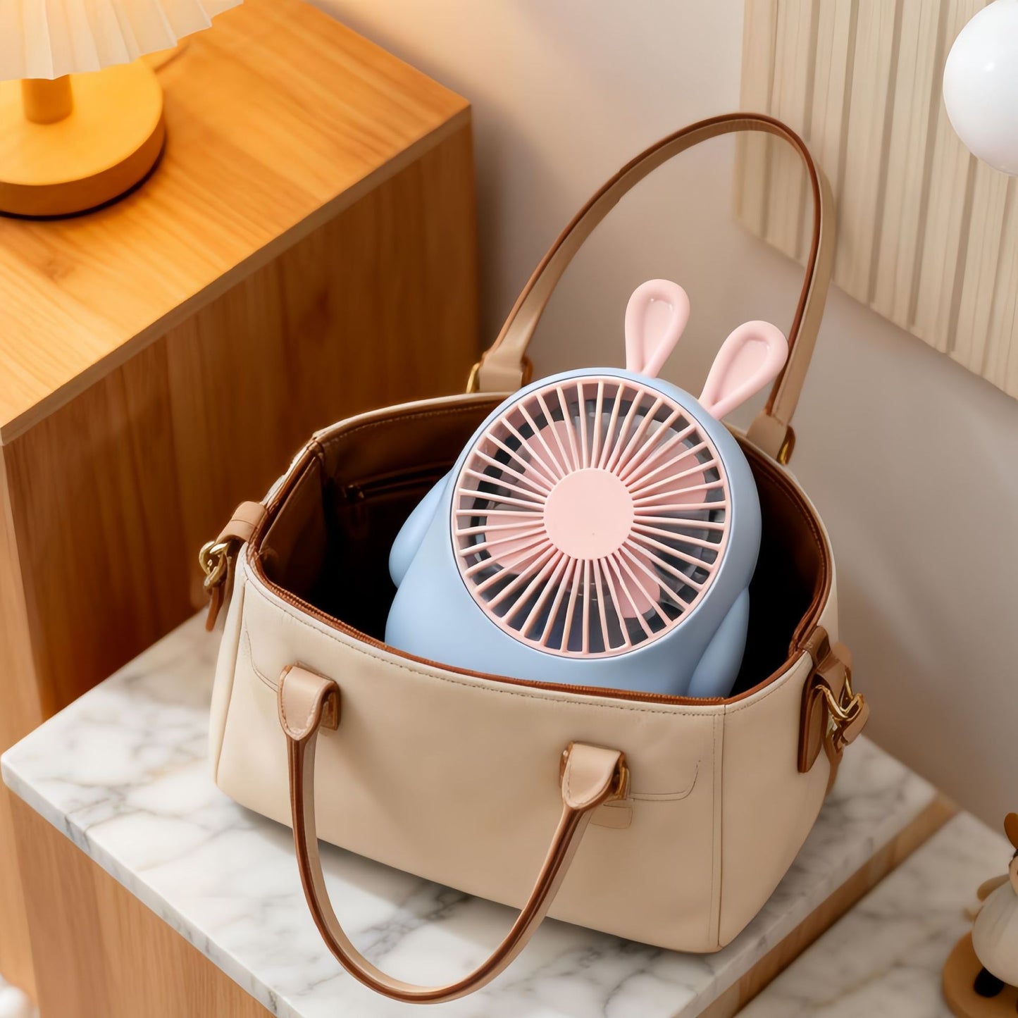 Damen Handventilator mit niedlichem Tierdesign Brehn