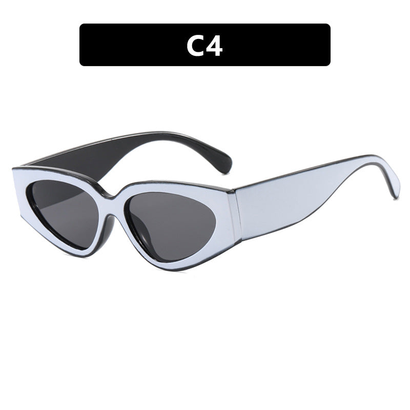 Damen Cat-Eye Sonnenbrille mit extravagantem Design und schützendem UV-Filter Brehn