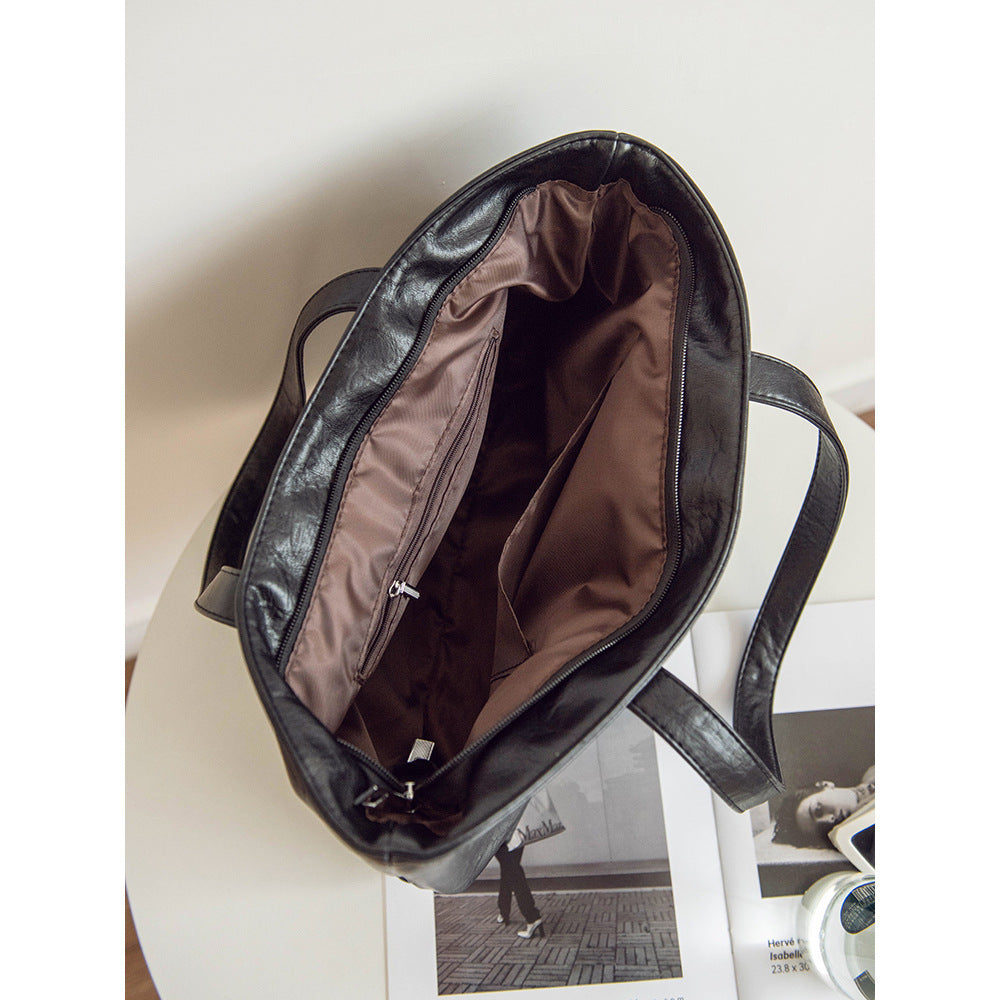 Langlebige Alltag Leder Tasche Brehn