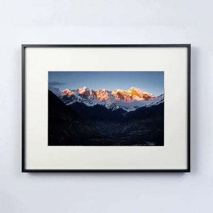 Landschaftsbild mit Rahmen