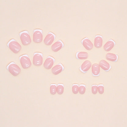 French Tip Press-On Nail Set Brehn
