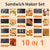 Multi-Function Sandwich- und Snack-Maker Brehn