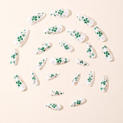 3D Shamrock Klee Nail Art Extensions Brehn