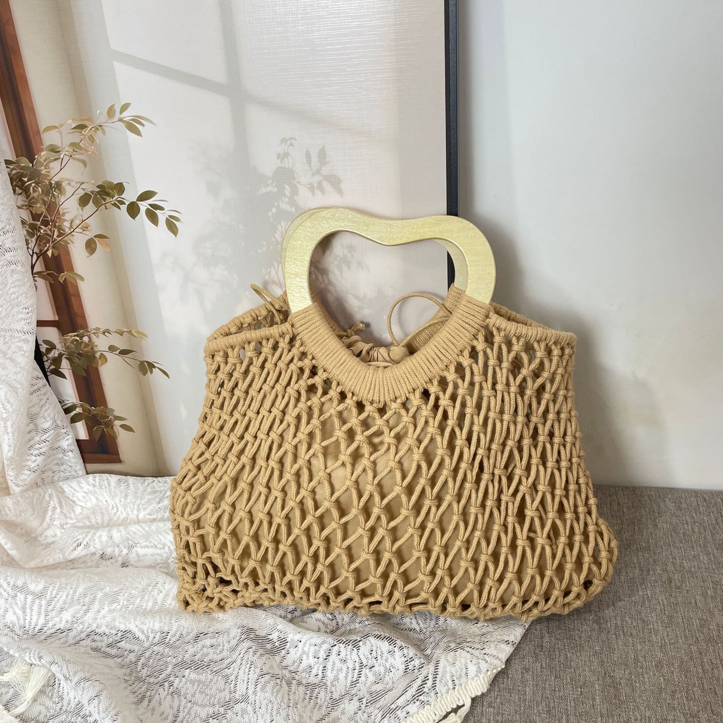 Netzstoff Tasche Brehn