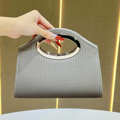 Strukturierte Handtasche Clutch