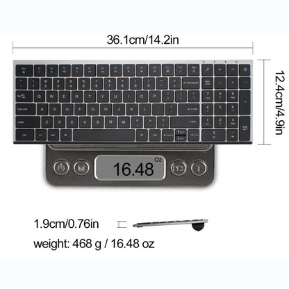 Ultraleichte Kabellose Tastatur mit Langer Akku-Laufzeit Brehn