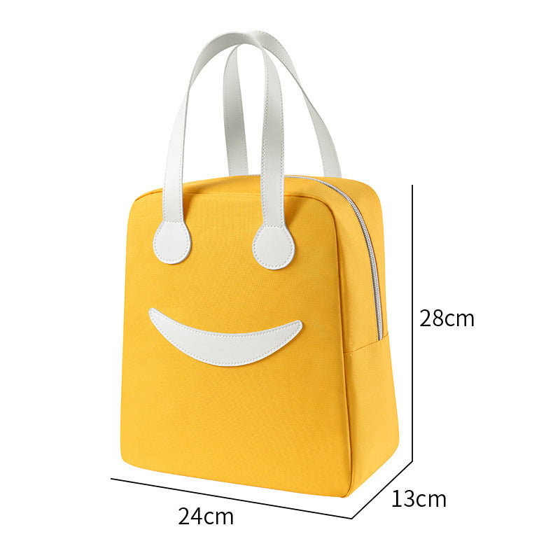 Süßes Smiley-Gesicht Lunchbag Brehn
