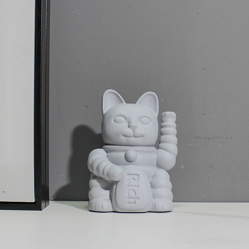 Verspielte Katzenfigur