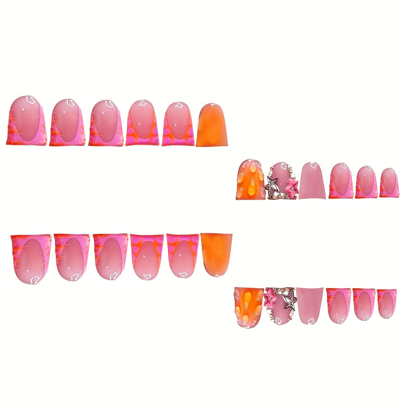 Künstlerisches Gel-Nagelkunst Brehn