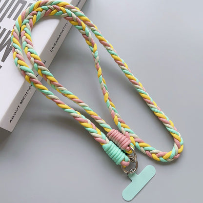 Multi-Color Geflochtene Brillenband Brehn