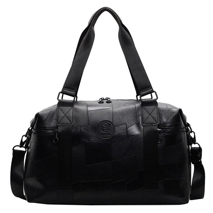 Premium Leder Sport Duffel Tasche