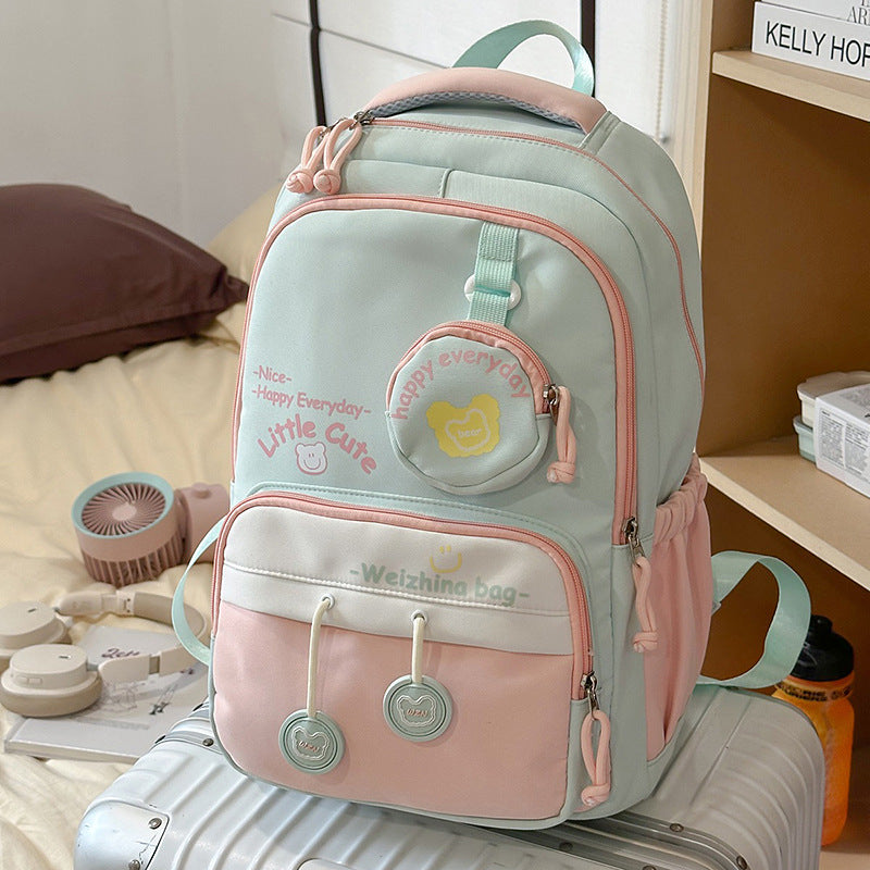 Süßer Plüsch Begleiter Schul Rucksack