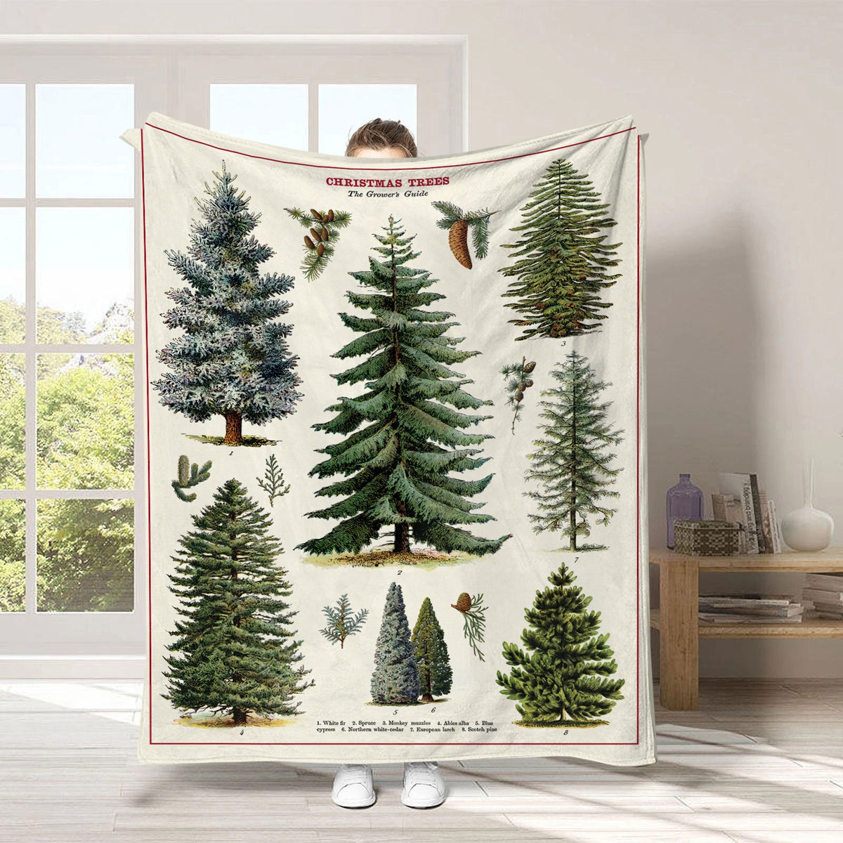 Urlaubsbedingte Fleece-Wurfdecke
