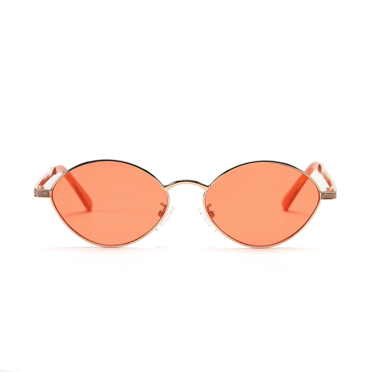 Damen modische runde Sonnenbrille mit luxuriösen Akzenten Brehn