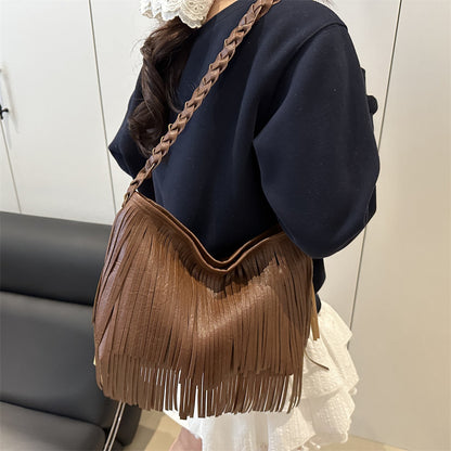 Bohemian Fransen Schultertasche Brehn