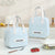 Stylische isolierte Lunch-Tasche