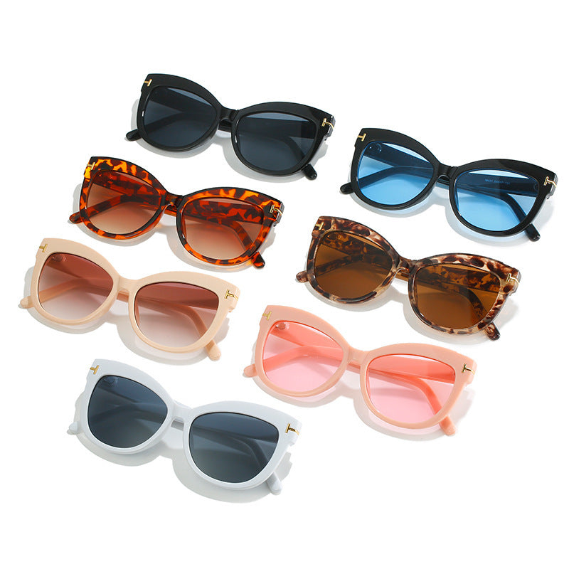 Chic Oversized Katzenaugen-Sonnenbrille Brehn