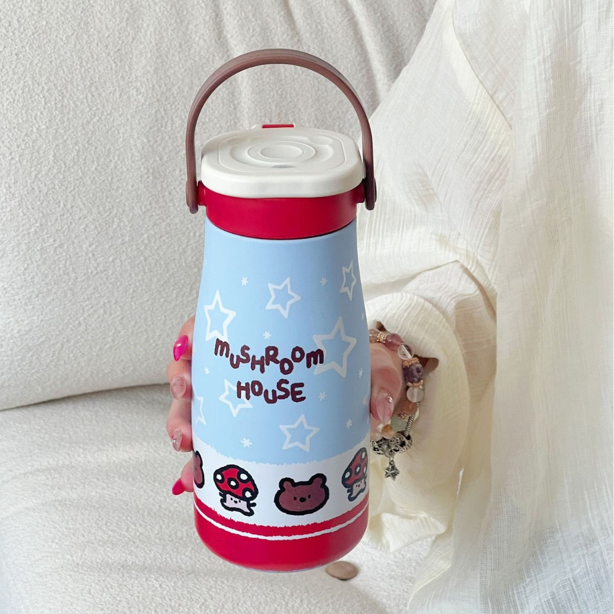 Damen Verspielte Isolierflasche Brehn