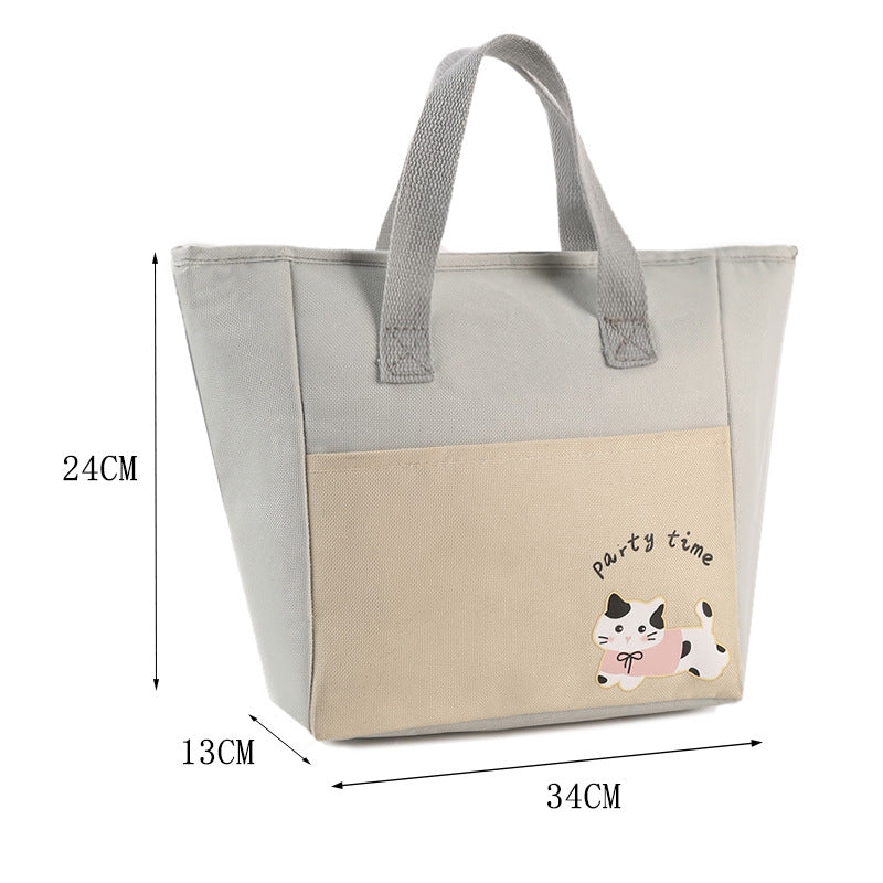 Isolierte Lunch-Tote-Tasche Brehn