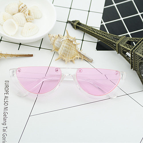 Damen Cat-Eye Brille mit markantem Rahmen und verspiegelten Gläsern Brehn