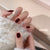 Glamorous Accent Press-On Nail Set Brehn