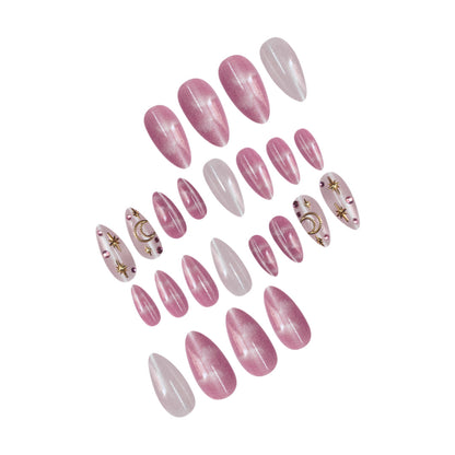 Himmlische Themen Press-On Nagelkunst Brehn