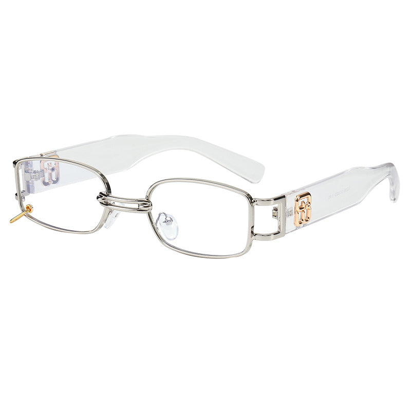 Modische Sonnenbrille mit Einzigartigem Rechteckigem Rahmen Brehn