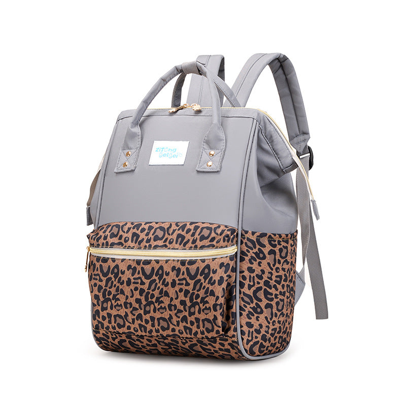 Trendiger Tierdruck Wickelrucksack Brehn