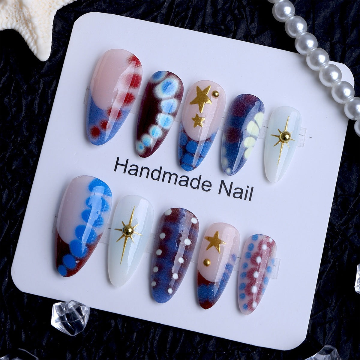Kreatives Kunstnagelset Brehn