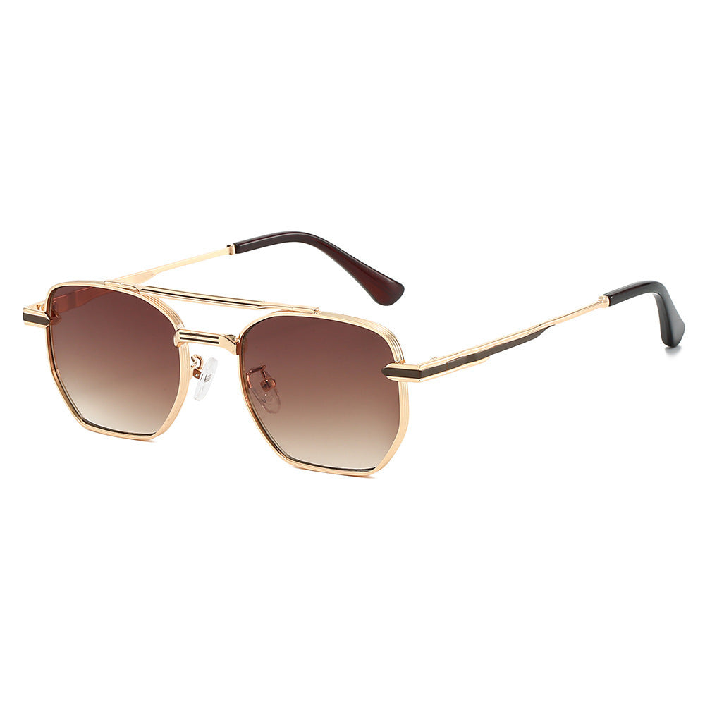 Damen moderne Geometrische Sonnenbrille Brehn