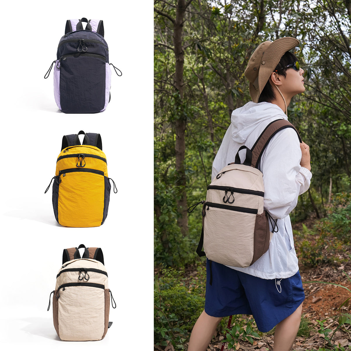 Leichter Mehrfachfach-Rucksack Brehn