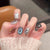 Künstlerisch Themen Press-On Nagelkunst Brehn