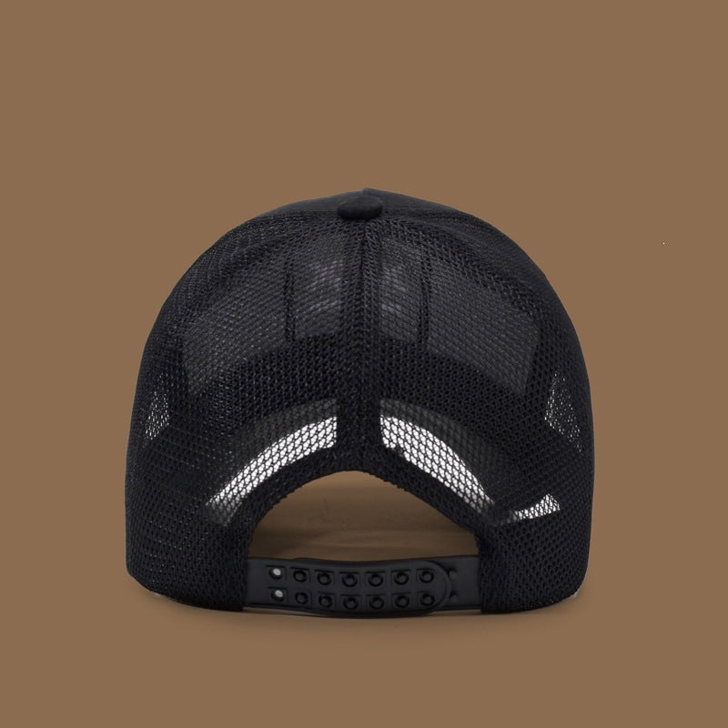 Damen Sportliche Baseballkappe mit Netzseiten Brehn