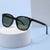 Damen zeitgenössische Sonnenbrille mit elegantem Schilddesign Brehn