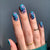 Kunstnagelset mit floralen Akzenten und lebendigen Mustern Brehn