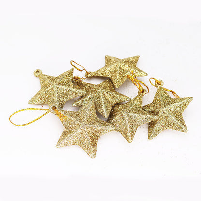 Glitter Stern Ornamente Brehn
