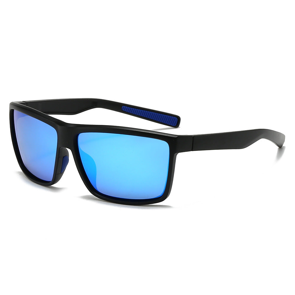 Herren Sportliche Sonnenbrille mit hochreflektierenden Gläsern und elastischem Rahmen Brehn